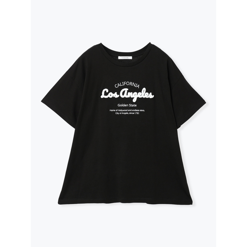 【接触冷感】サガラ刺繍ロゴTシャツ1