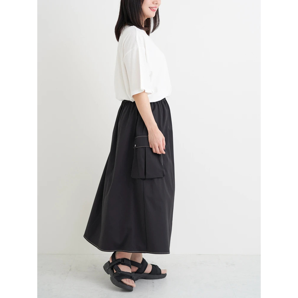 【接触冷感】ハート×ロゴ刺繍Tシャツ9