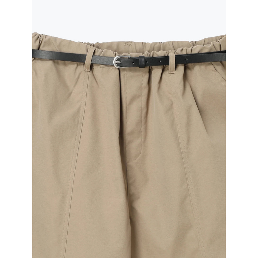 【接触冷感】ベルト付きバレルパンツ28