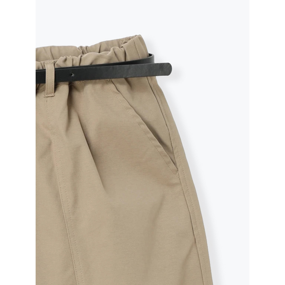 【接触冷感】ベルト付きバレルパンツ29
