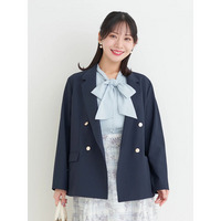 リネンライクWテーラードジャケット