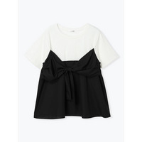 フロントリボンドッキングプルオーバー