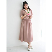 【WEB限定】レースタイワンピース