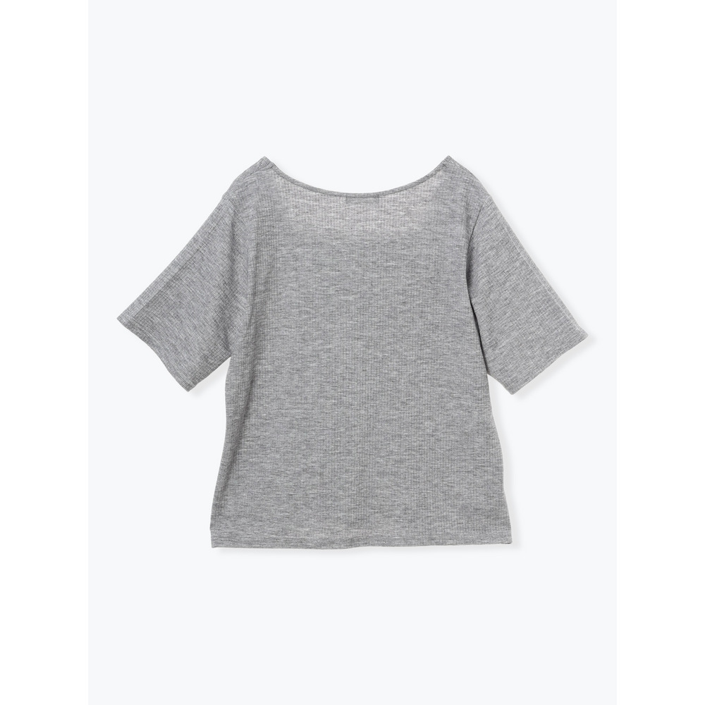 レイヤード風レースアップリブトップス21