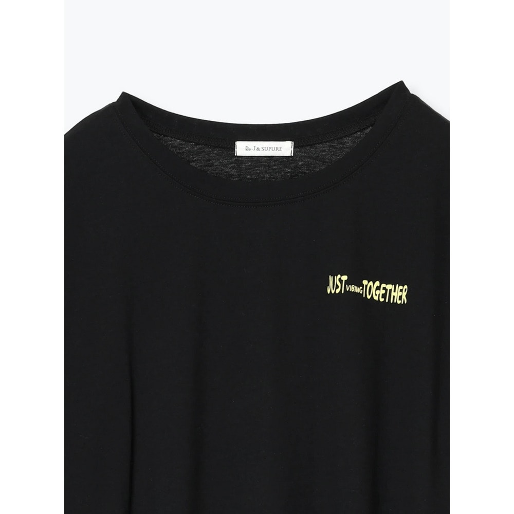 BACKプードルプリントTシャツ12