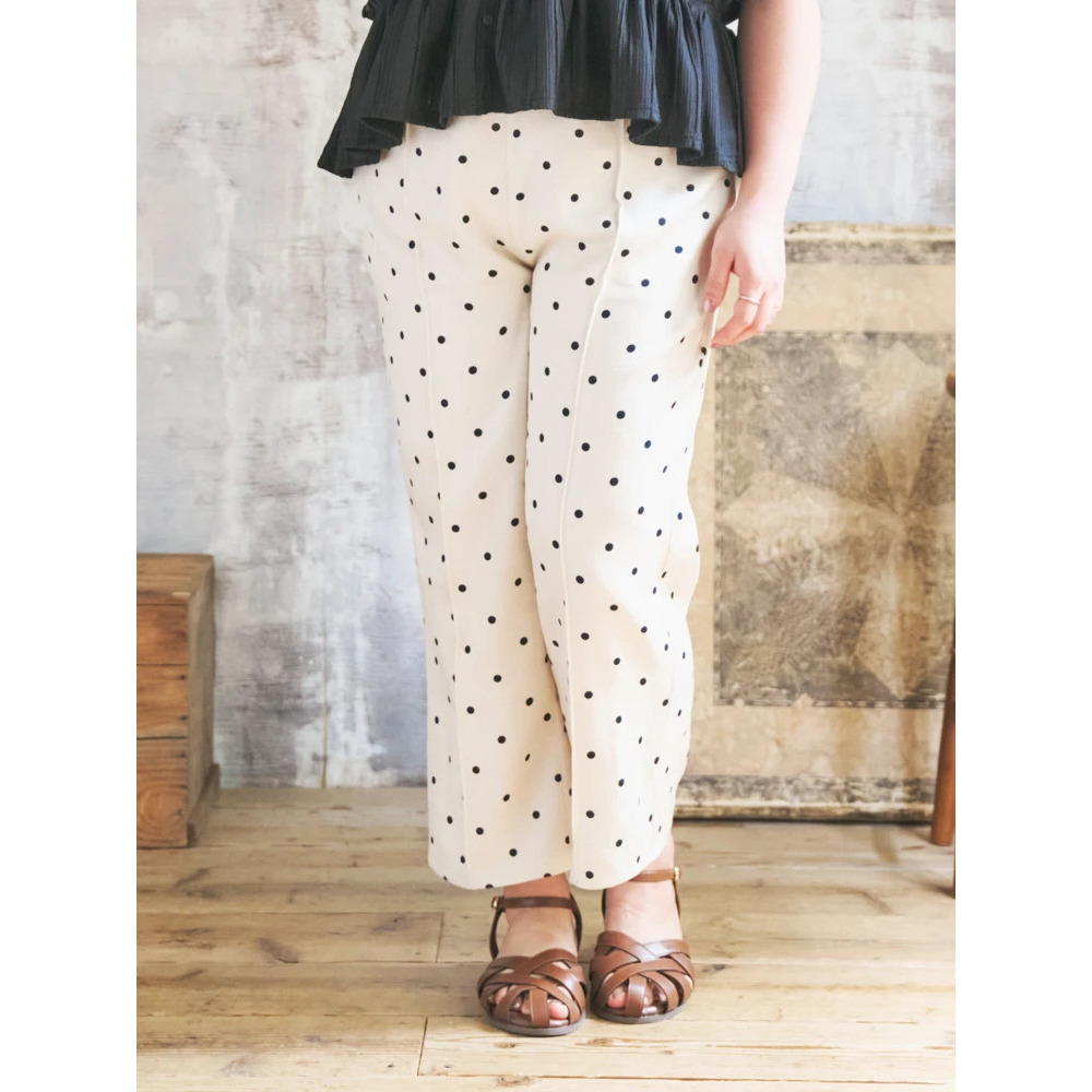 【Komachiコラボ】ドットイージーパンツ