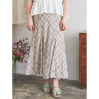 【Komachiコラボ】チェックマーメイドスカート