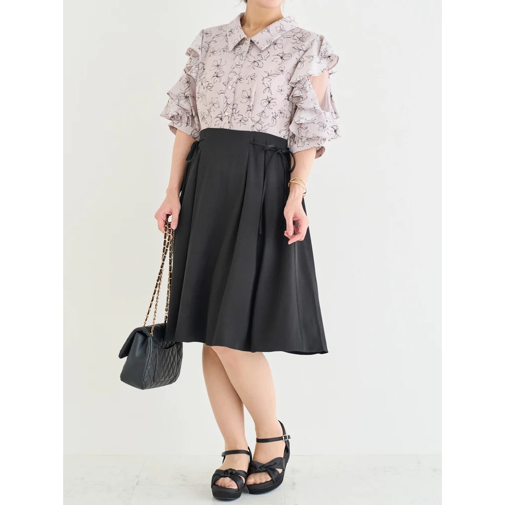 【la farfa SHOES/ラ・ファーファシューズ】リボンフラットサンダル14