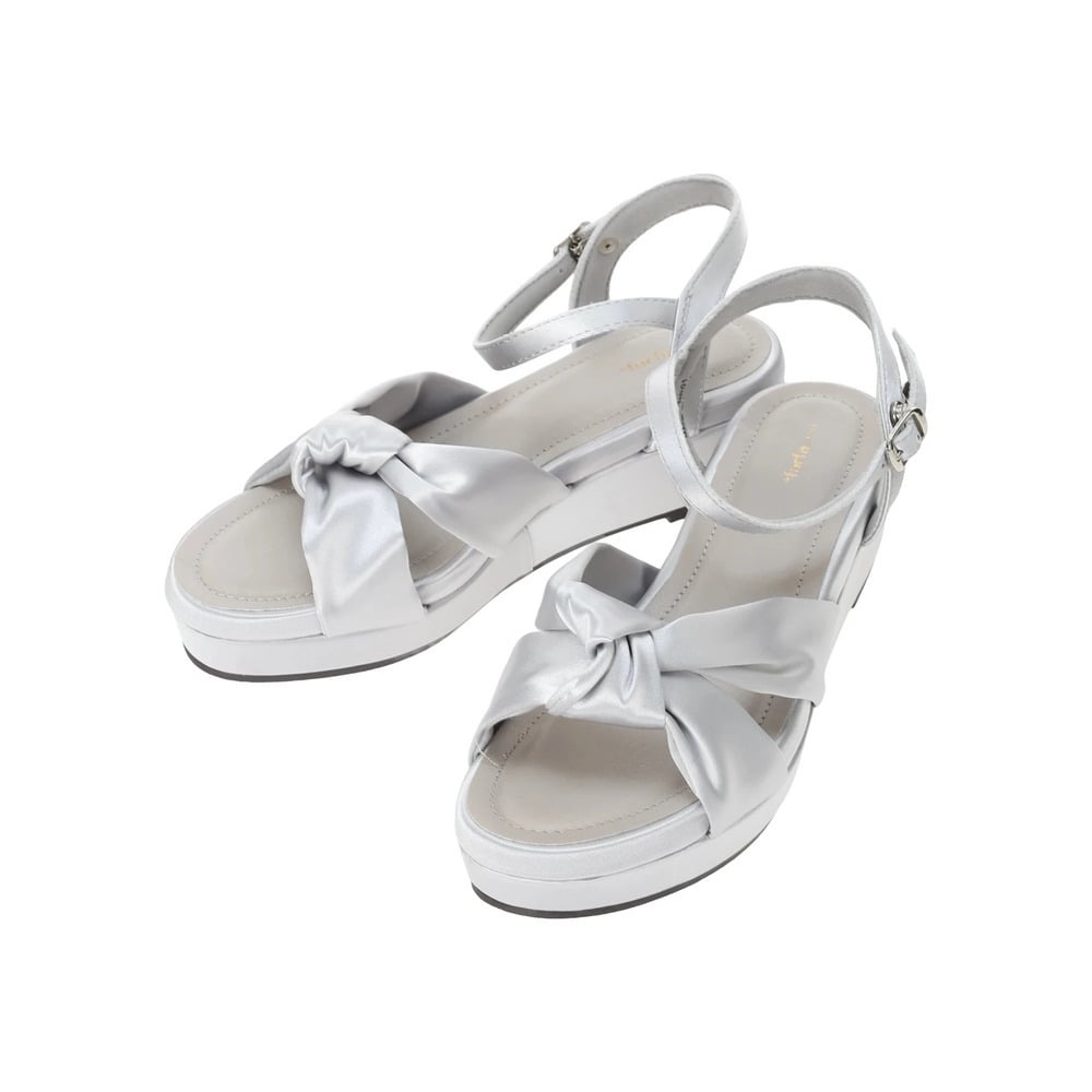【la farfa SHOES/ラ・ファーファシューズ】リボンフラットサンダル17