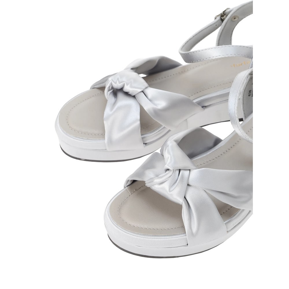 【la farfa SHOES/ラ・ファーファシューズ】リボンフラットサンダル20