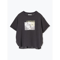 シボサテン転写プリントTシャツ