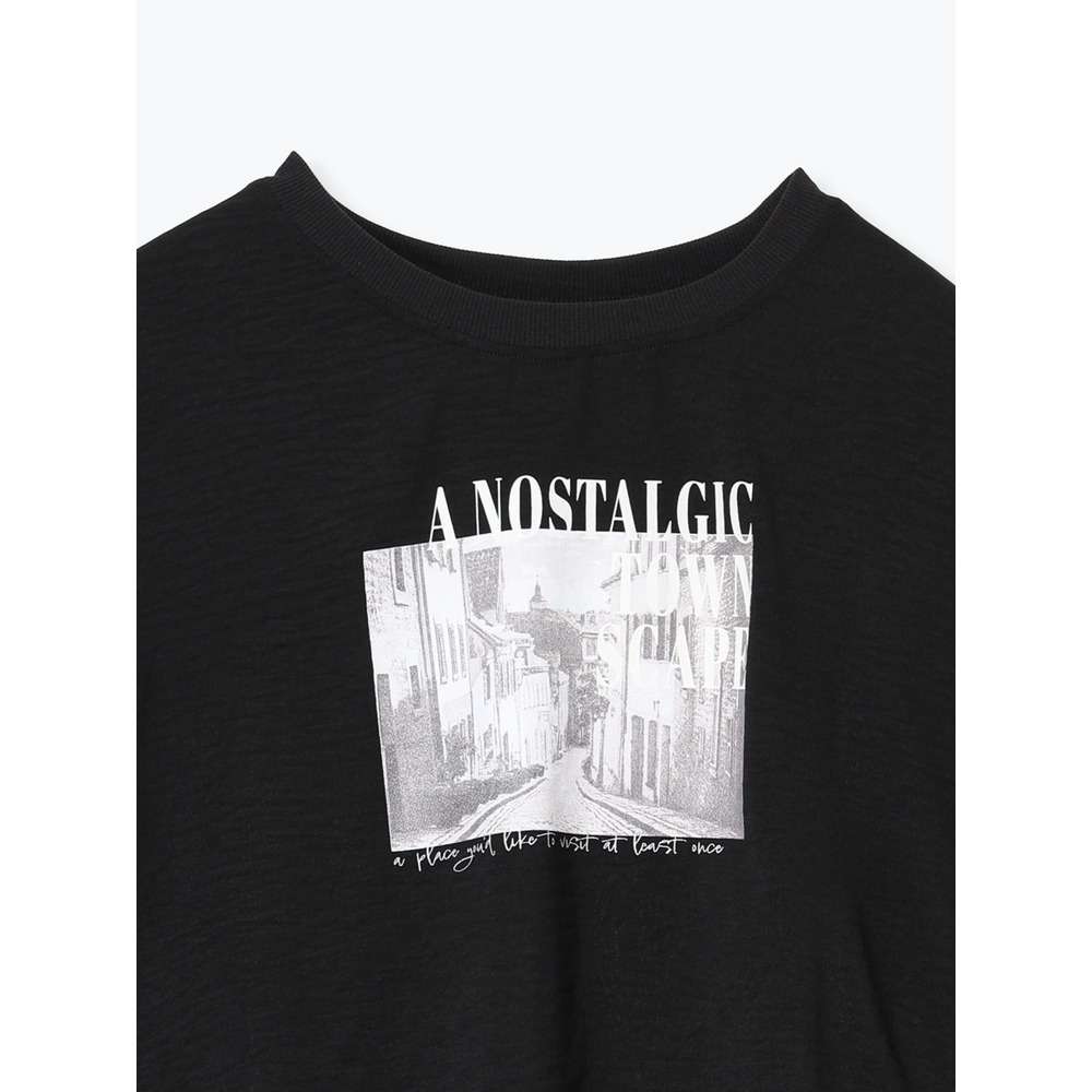 シボサテン転写プリントTシャツ12