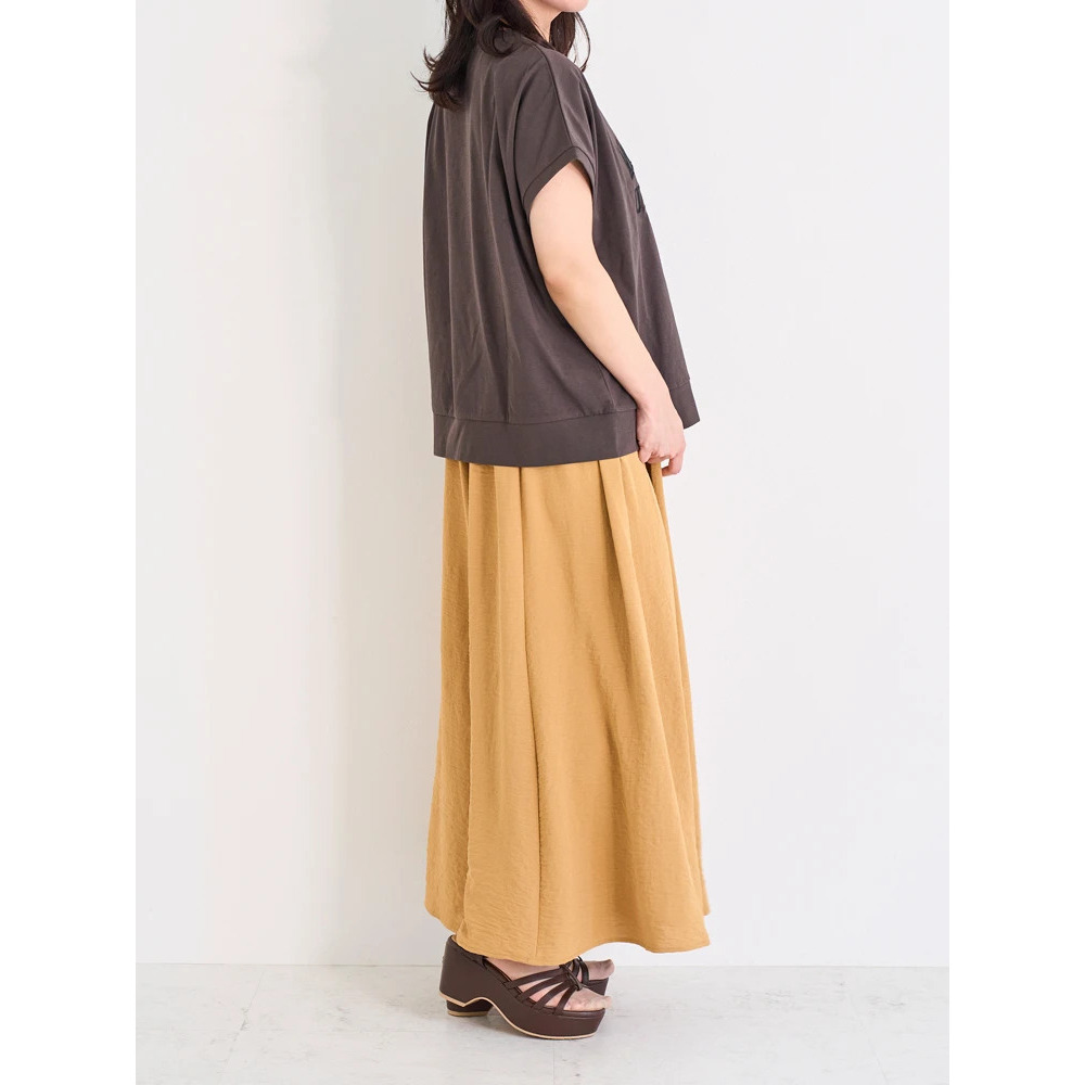 【接触冷感】ロゴ刺繍ドルマンTシャツ8