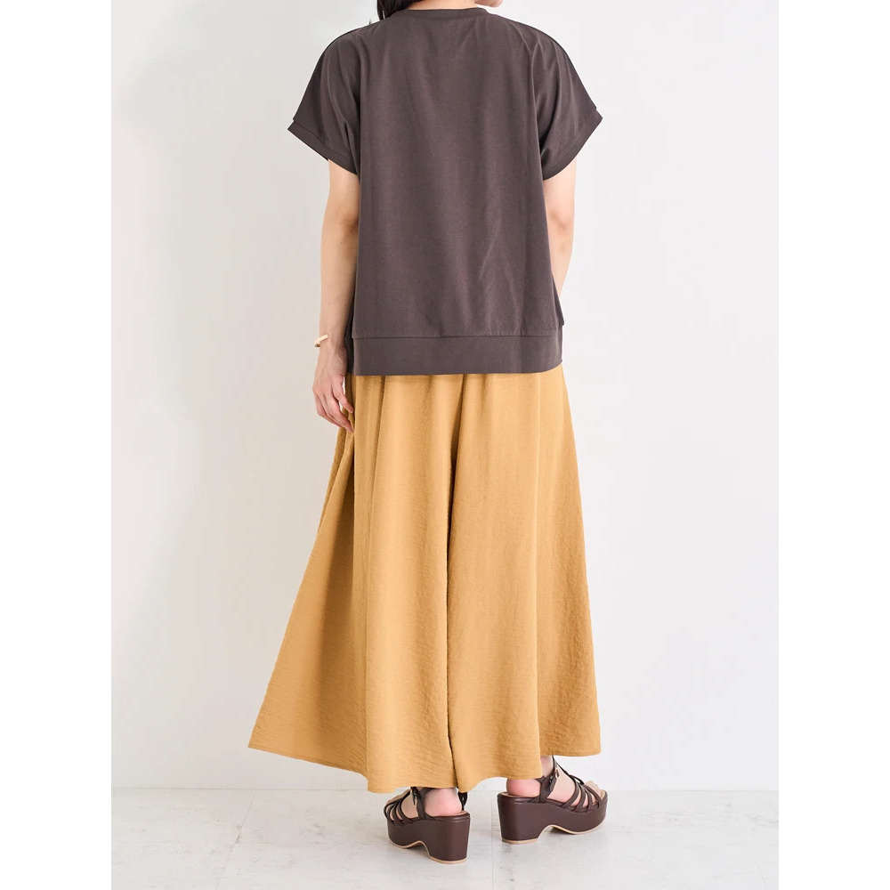 【接触冷感】ロゴ刺繍ドルマンTシャツ9