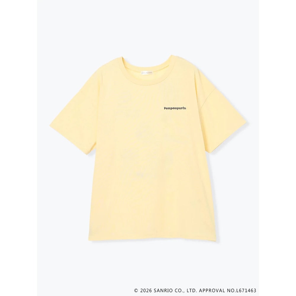 【サンリオキャラクターズ】バックランダム刺繍Tシャツ5