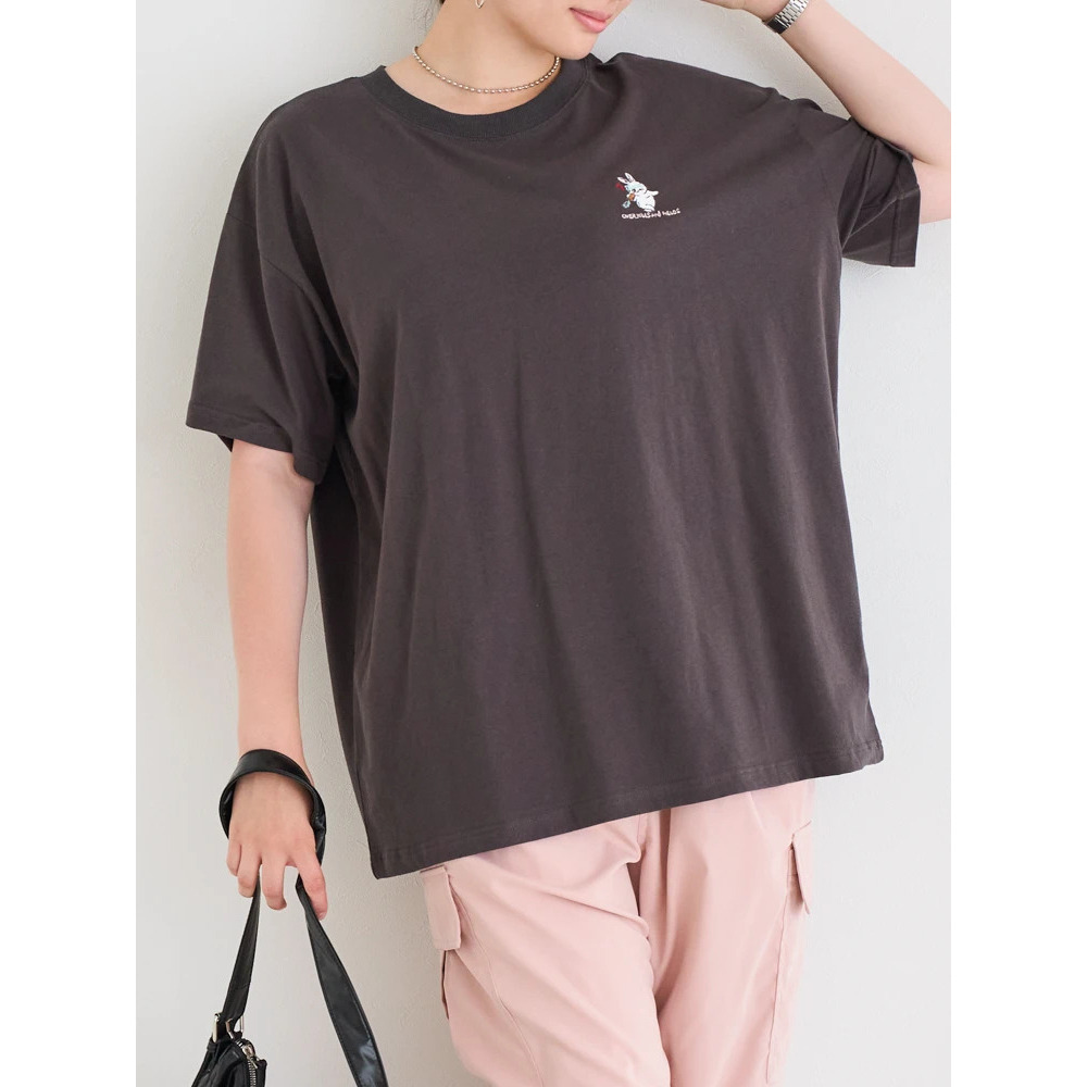 アニマル刺繍Tシャツ11