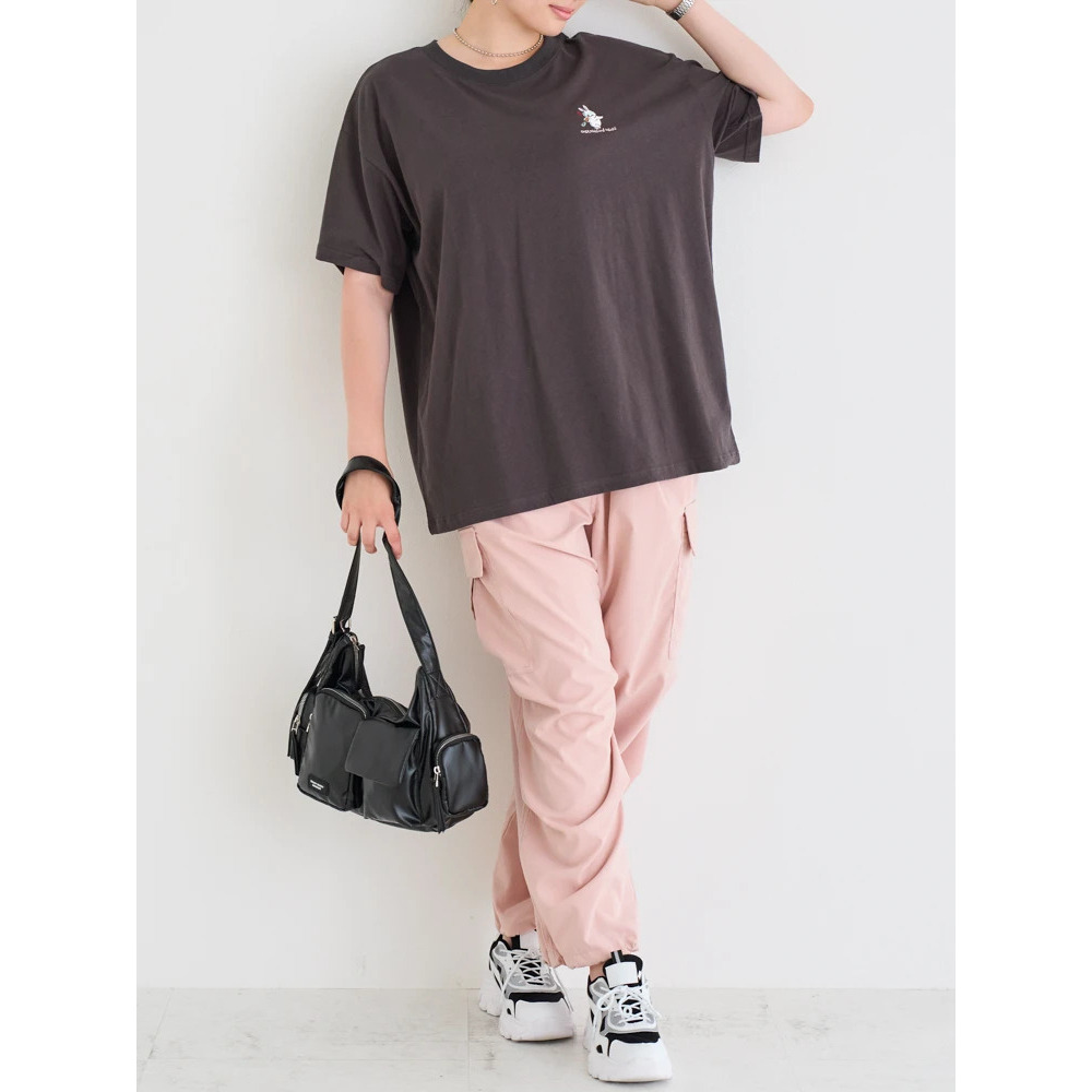 アニマル刺繍Tシャツ16