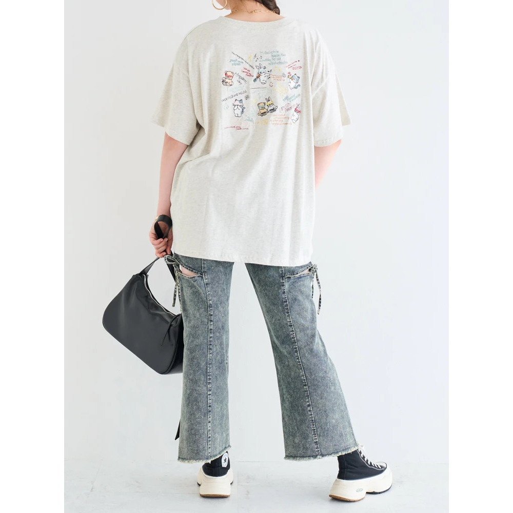 アニマル刺繍Tシャツ9
