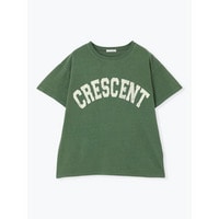ピグメント加工風ロゴプリントTシャツ