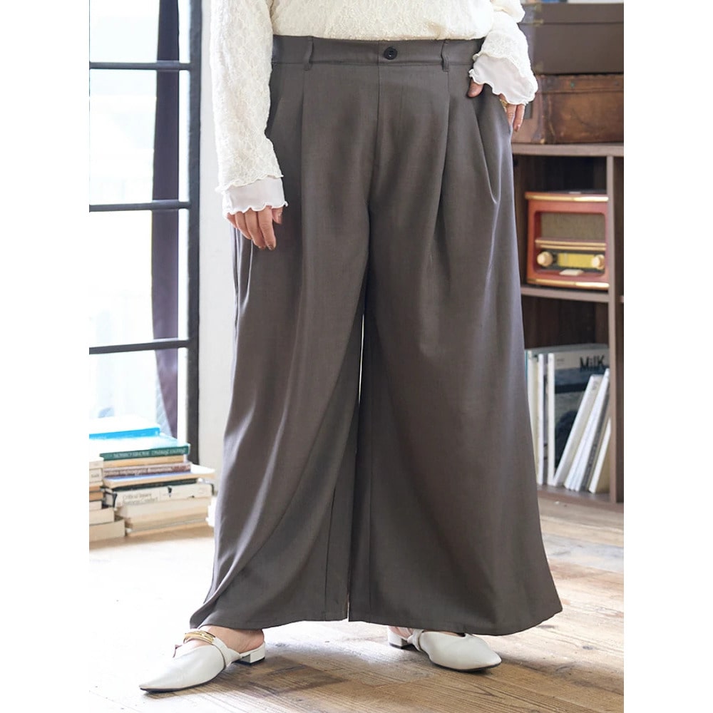 【Sasaki Mikiコラボ】タックワイドパンツ1