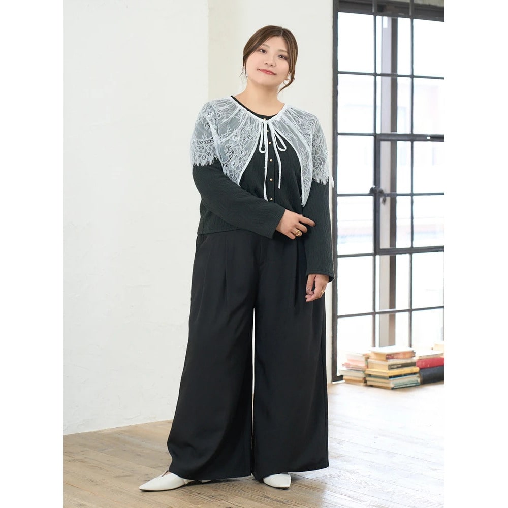 【Sasaki Mikiコラボ】タックワイドパンツ23