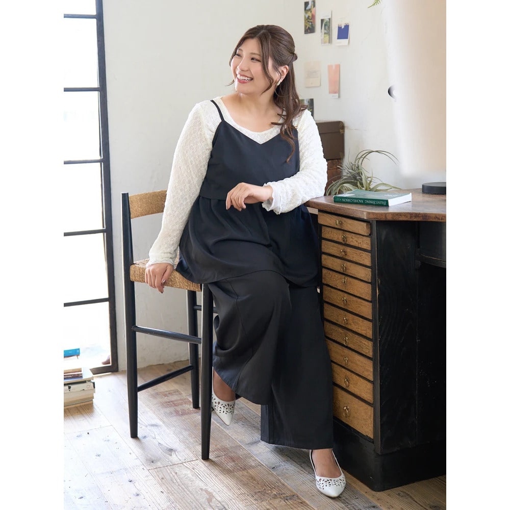【Sasaki Mikiコラボ】タックワイドパンツ30