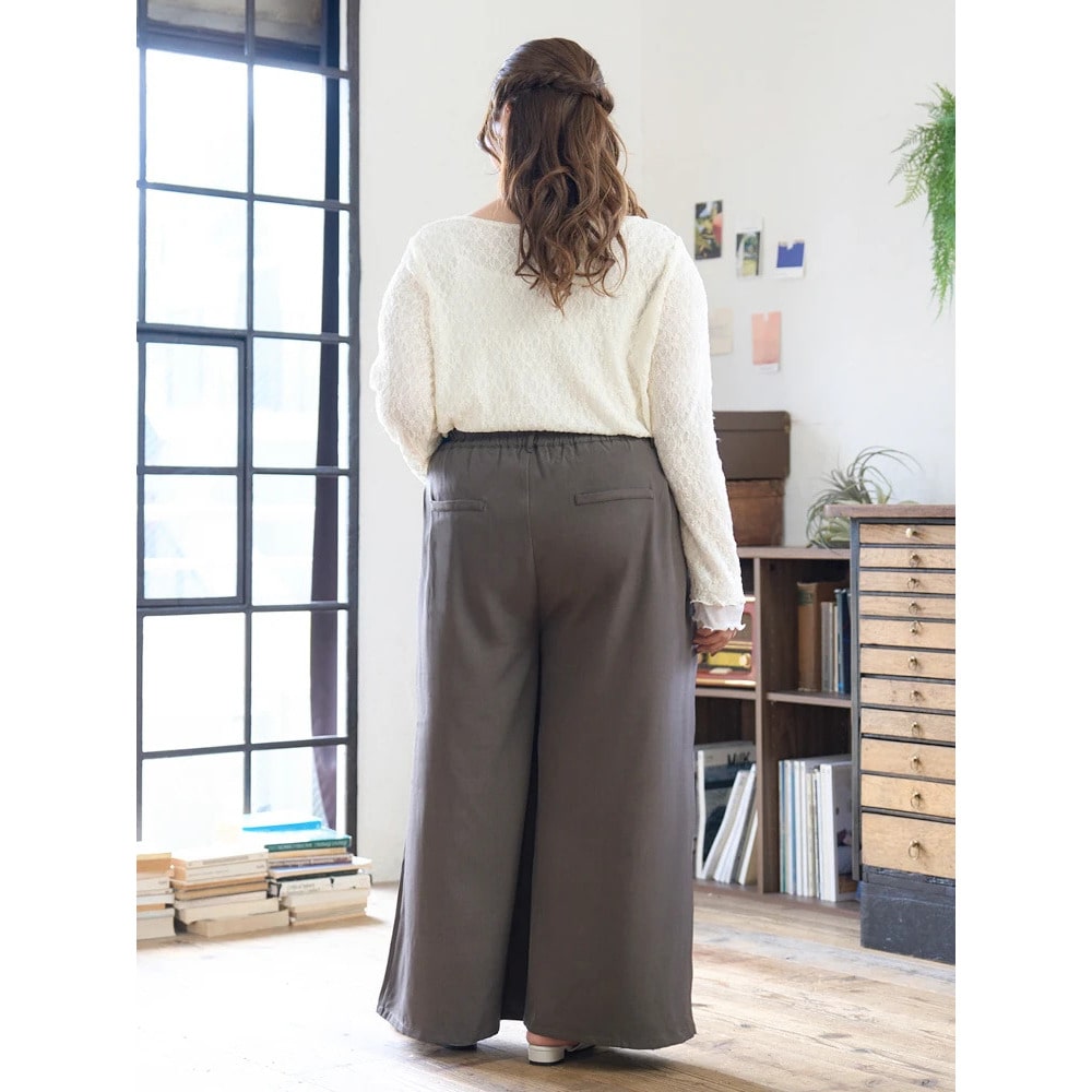 【Sasaki Mikiコラボ】タックワイドパンツ9