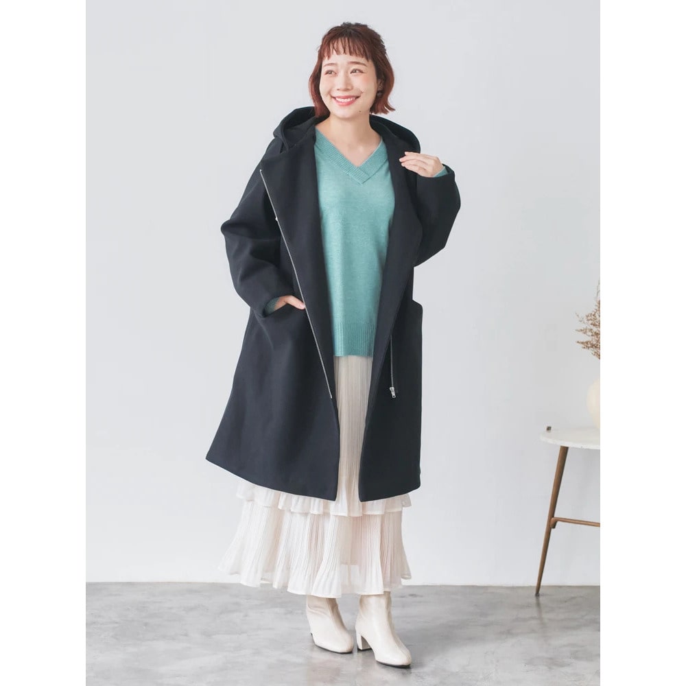 マシュマロタッチVネックニットプルオーバー12