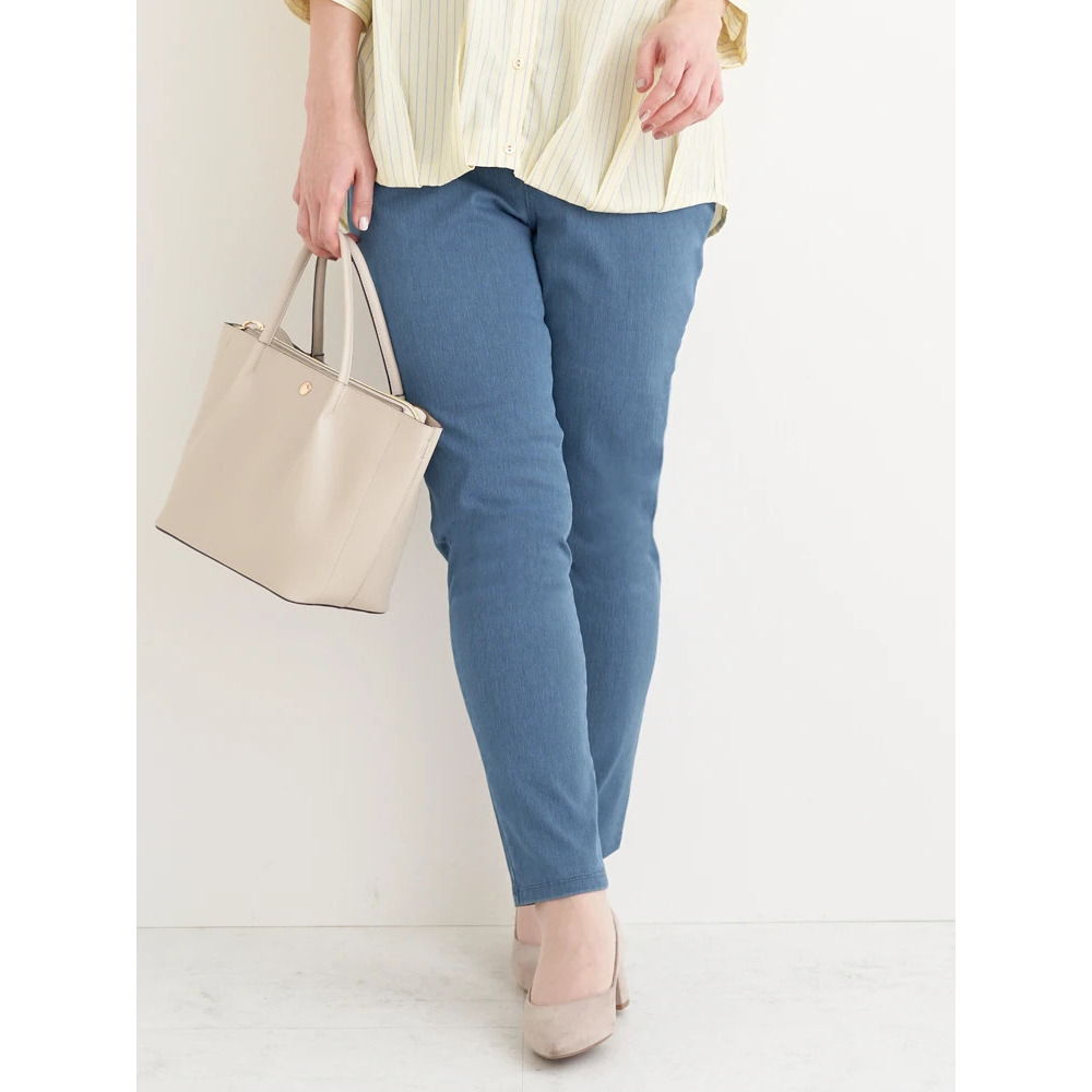 美的easyスキニーパンツ