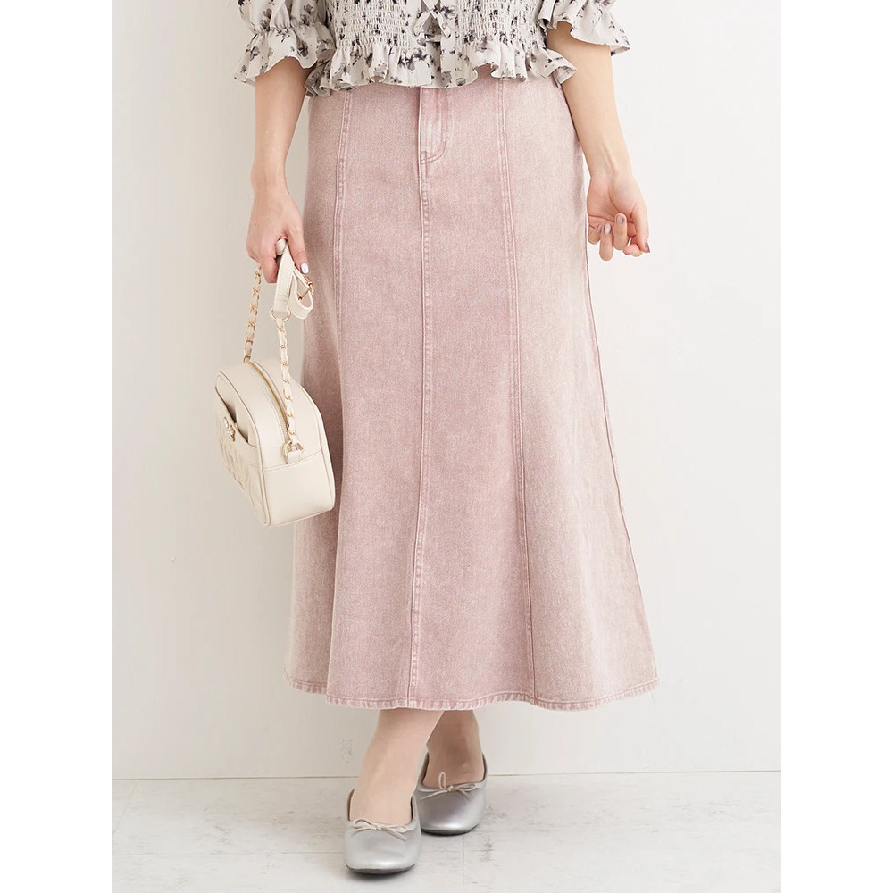 デニムマーメイドスカート