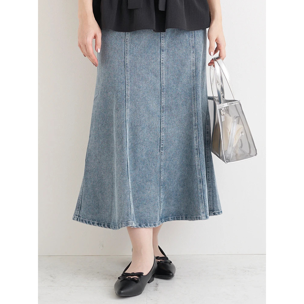 デニムマーメイドスカート17