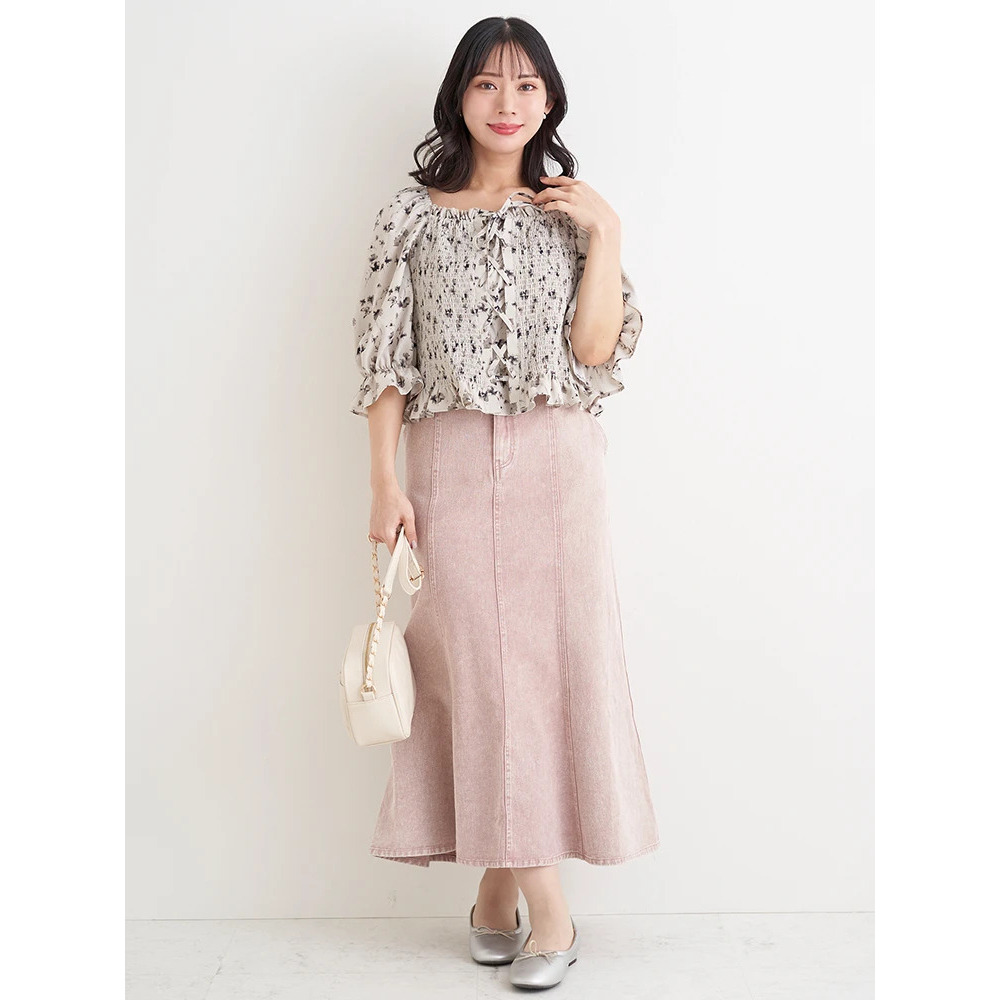 デニムマーメイドスカート6