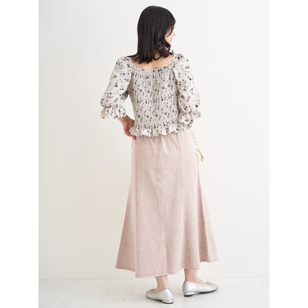 デニムマーメイドスカート9