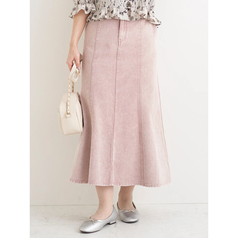 デニムマーメイドスカート1