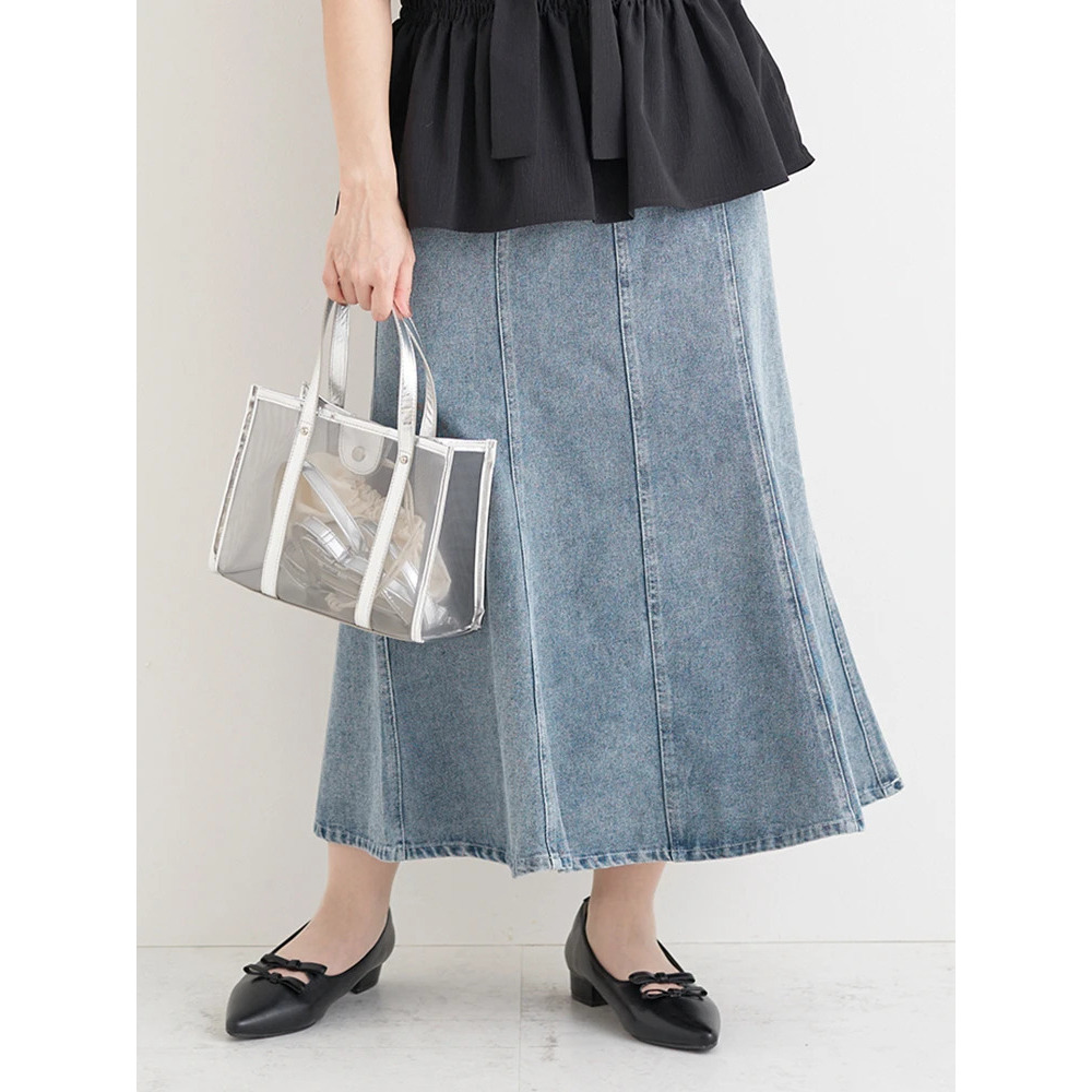 デニムマーメイドスカート1