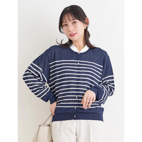 【UVカット・接触冷感】シアークルーネックカーディガン