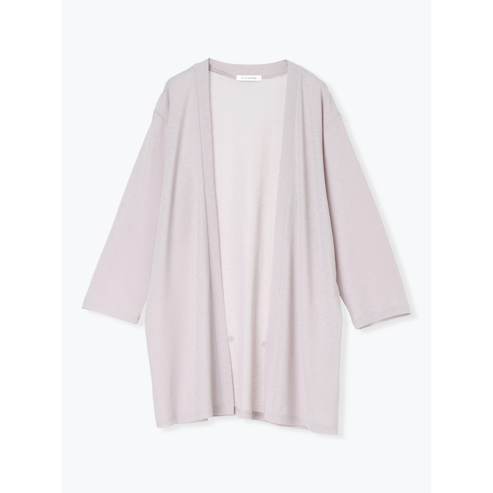 【接触冷感・UVカット】ミディ丈トッパーカーディガン