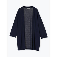 【接触冷感・UVカット】ミディ丈トッパーカーディガン