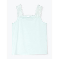 【接触冷感】レースタンクトップ