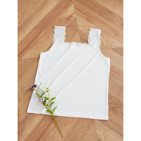 【接触冷感】レースタンクトップ