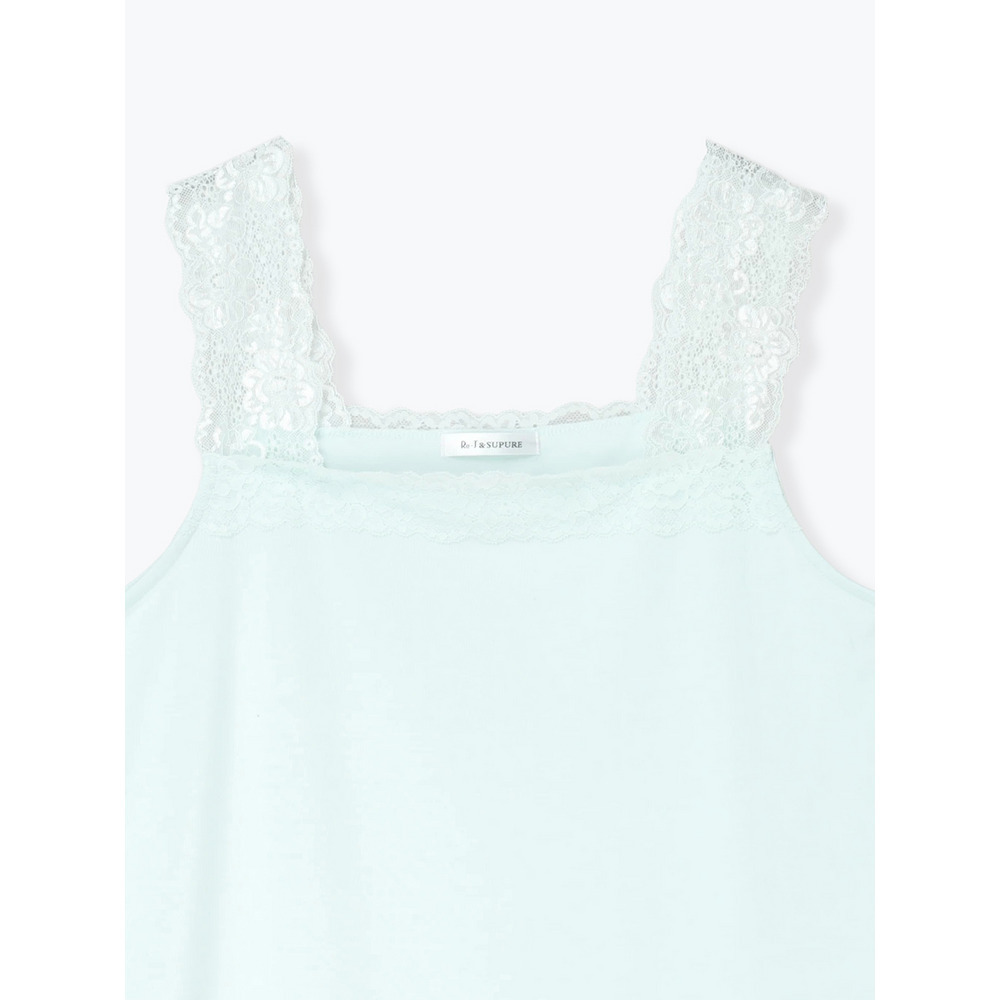 【接触冷感】レースタンクトップ3