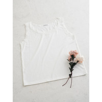 【接触冷感】レースタンクトップ