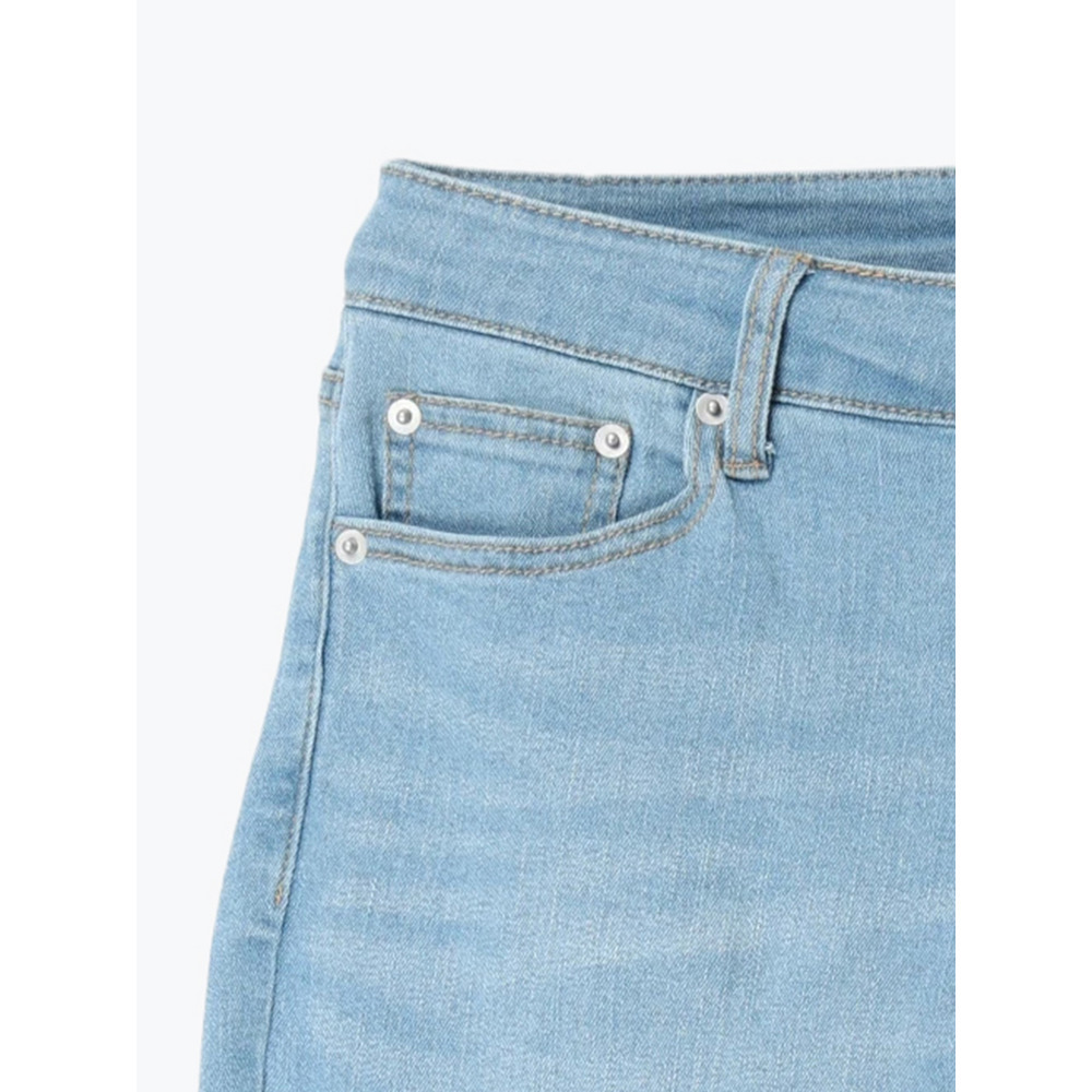 【接触冷感】COOL TOUCH クロップドデニムパンツ21