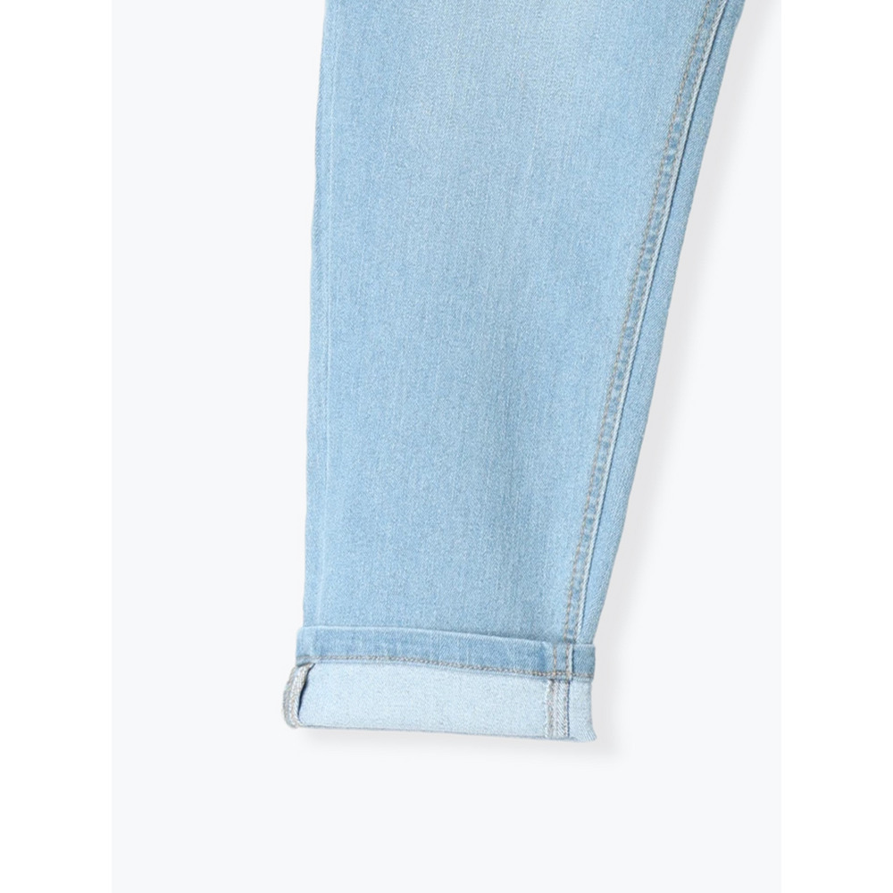 【接触冷感】COOL TOUCH クロップドデニムパンツ22