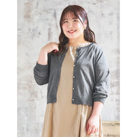 【Komachiコラボ】ラメシアークルーカーデ