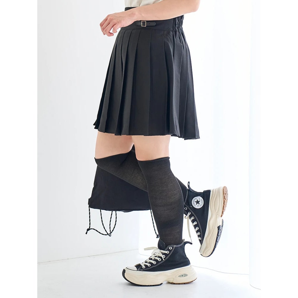 【WEB限定】サイドベルトプリーツミニスカート8