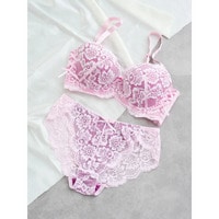 【脇高】[D85-I95］サイドレースアップブラ＆ショーツ(モールドカップ)