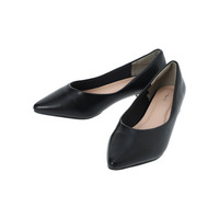 【la farfa SHOES/ラ・ファーファシューズ】ポインテッドトゥローヒールパンプス
