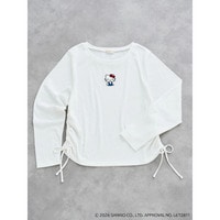 【サンリオキャラクターズ】ラメテレコドロストロングTシャツ