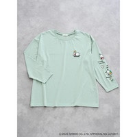 【サンリオキャラクターズ】刺繍ゆるロングTシャツ